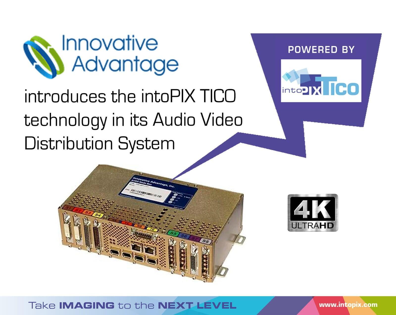 創新優勢將公務機中的流媒體從高清升級到 4K intoPIX TICO RDD35技術 